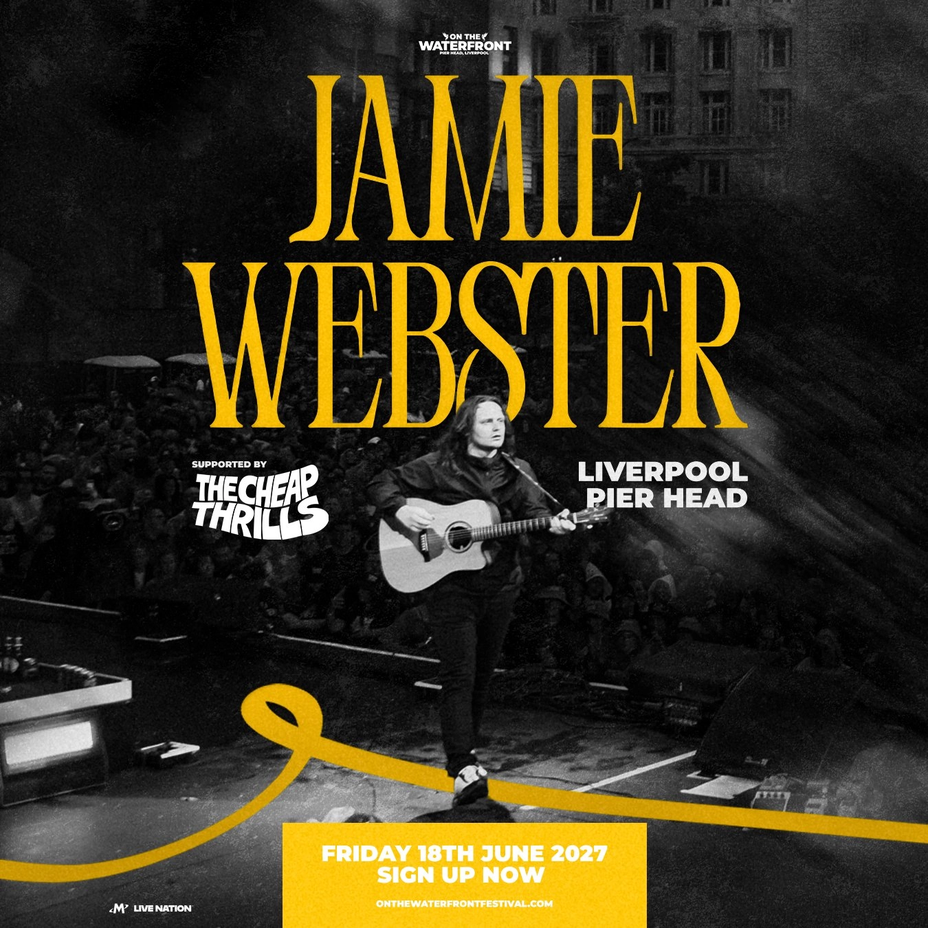 On The Waterfront Presents Jamie Webster al Liverpool Pier Head Tickets