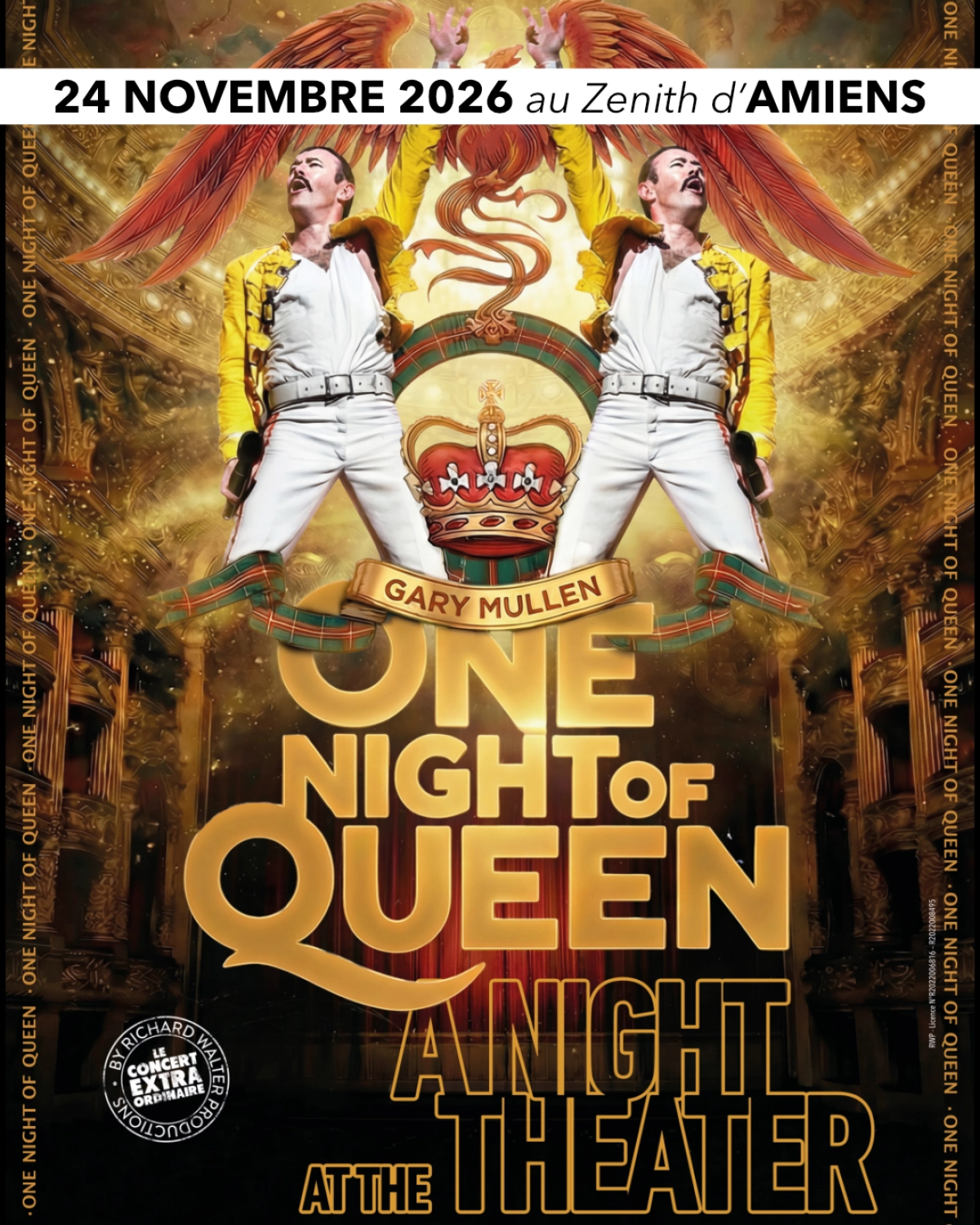 One Night of Queen at Zenith Amiens Tickets