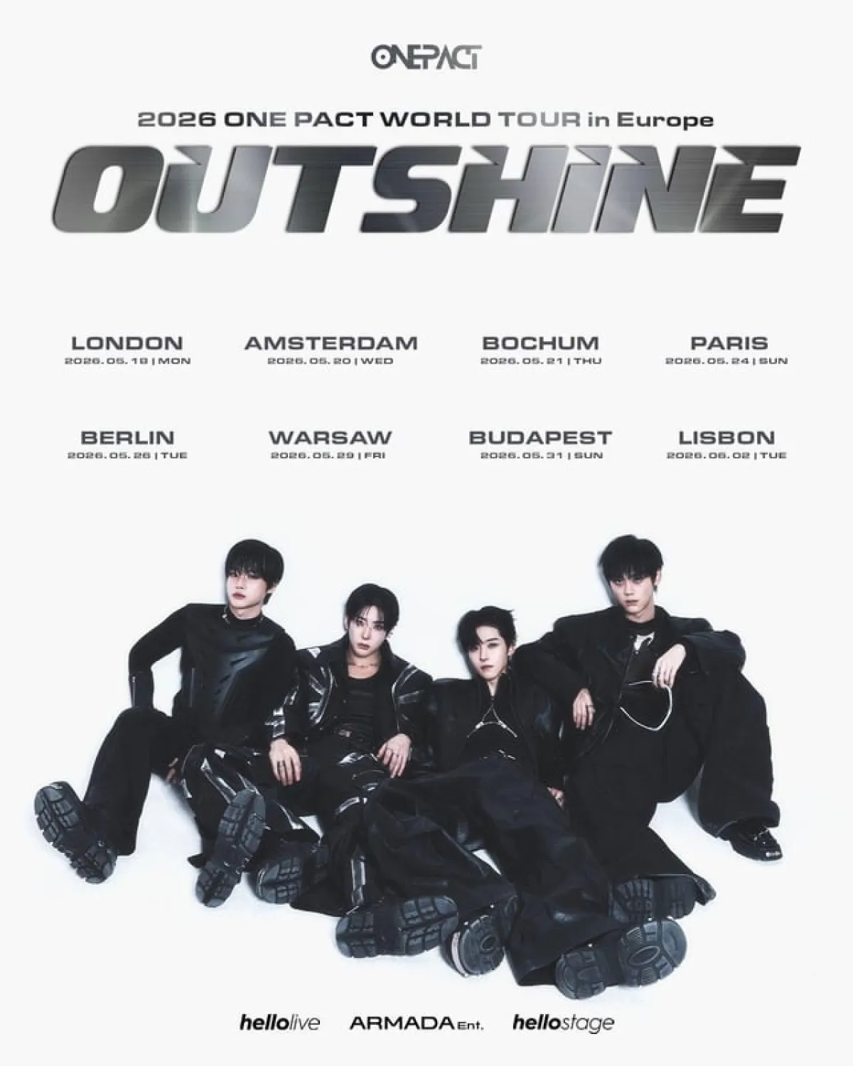 Billets One Pact (Bataclan - Paris)