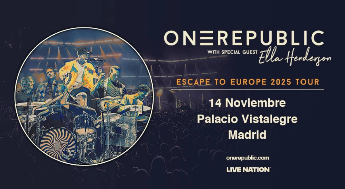 Billets OneRepublic (Palacio Vistalegre - Madrid)