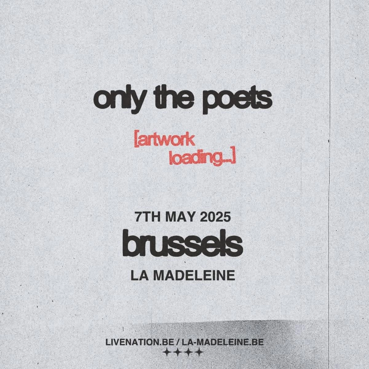 Only The Poets at La Madeleine Tickets