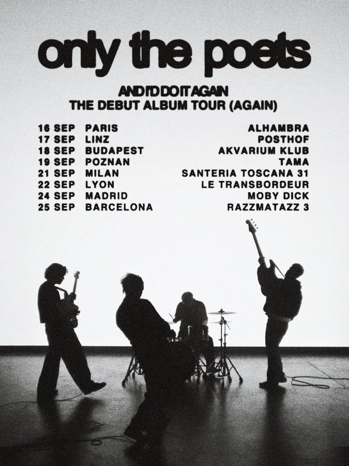 Only The Poets al Le Transbordeur Tickets