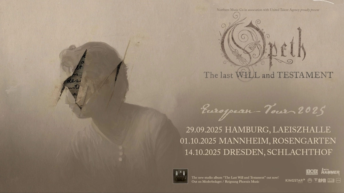 Opeth at Alter Schlachthof Dresden Tickets