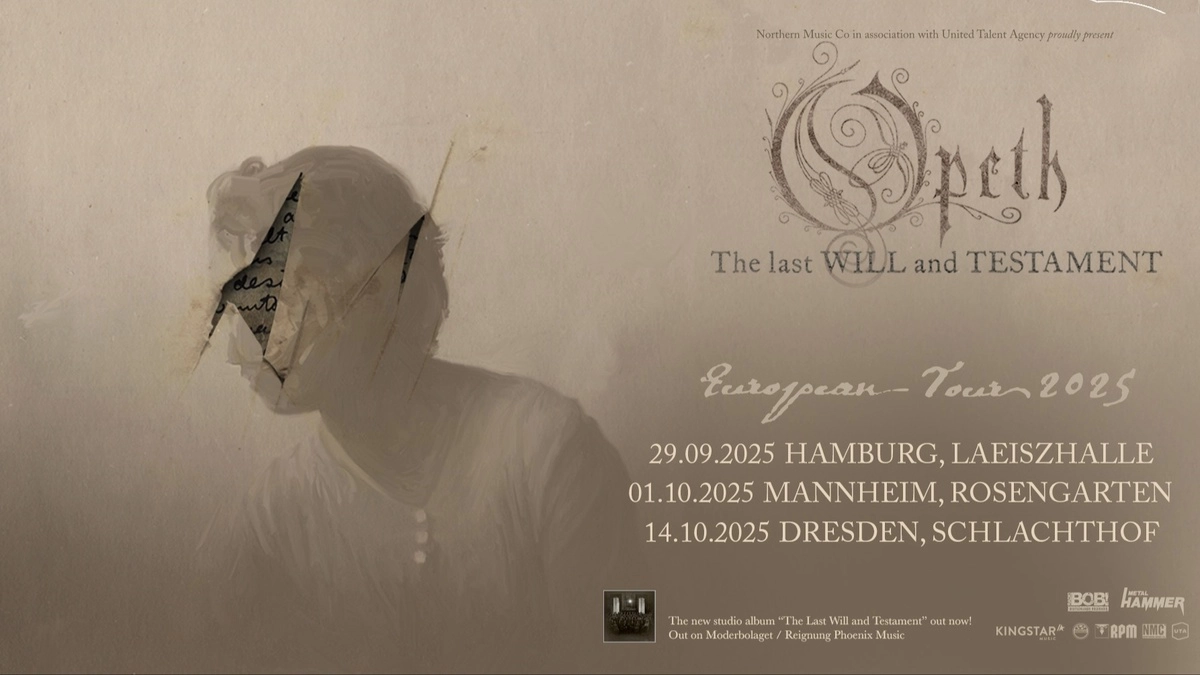Billets Opeth (Laeiszhalle Hamburg - Hambourg)