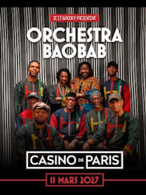 Orchestra Baobab en Casino de Paris Tickets