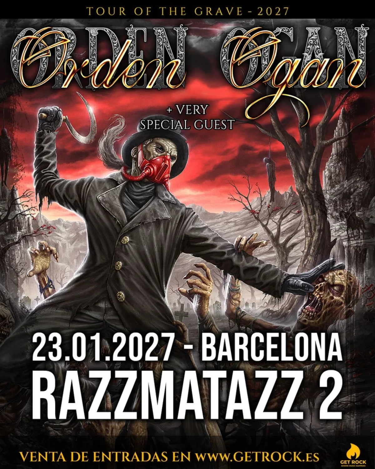 Orden Ogan at Razzmatazz Tickets