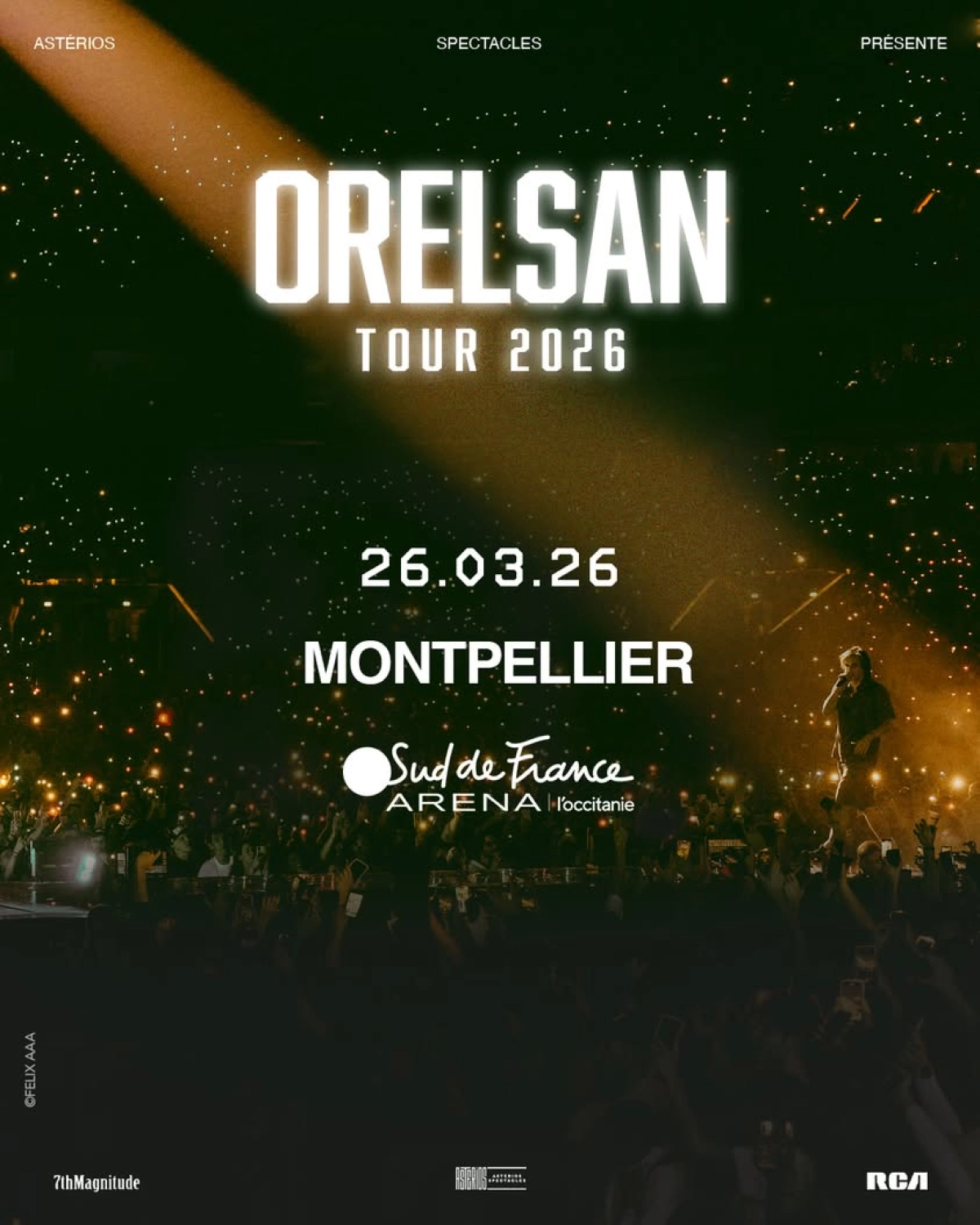 Billets Orelsan (Sud de France Arena - Montpellier)