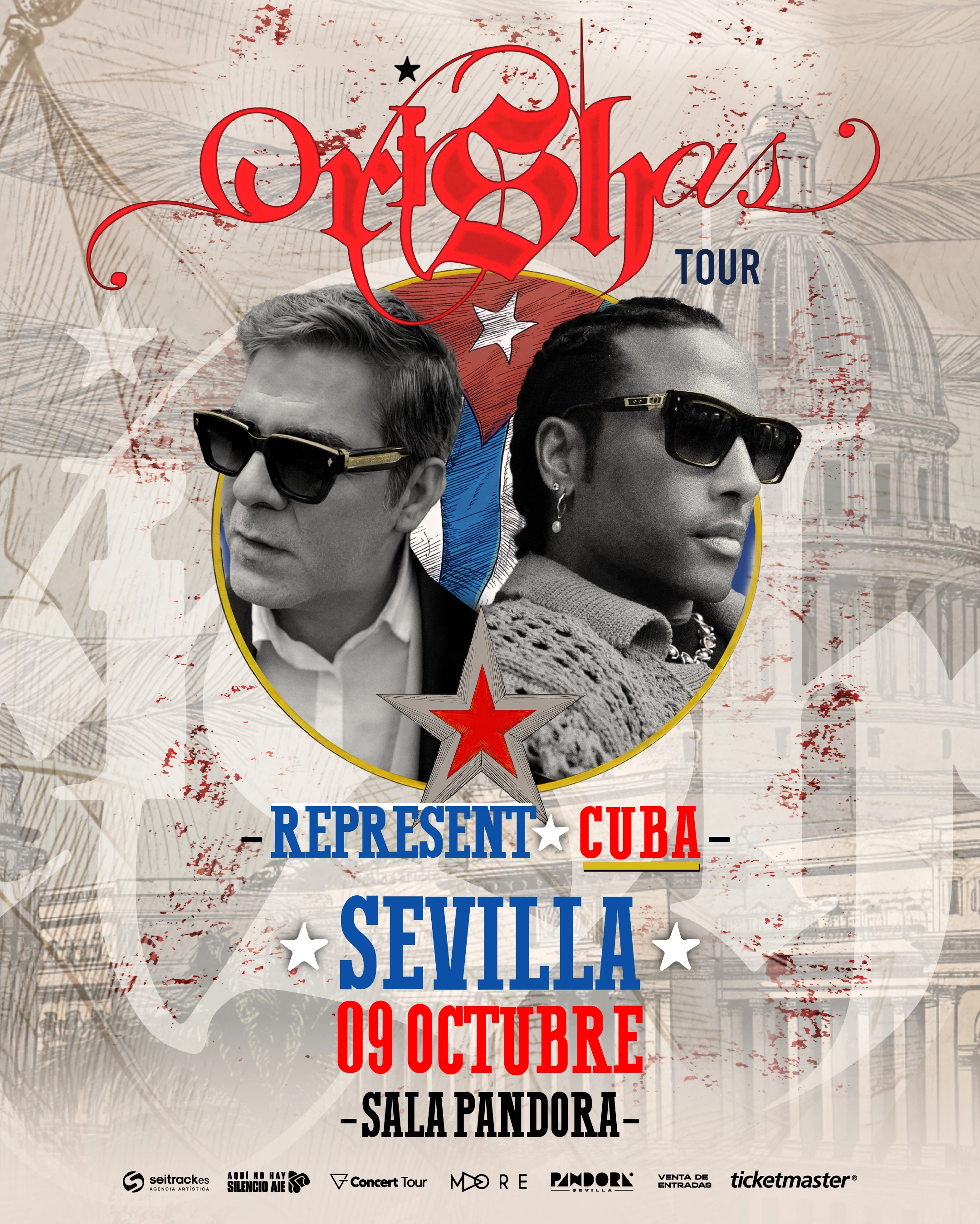 Orishas at Pandora Sevilla Tickets