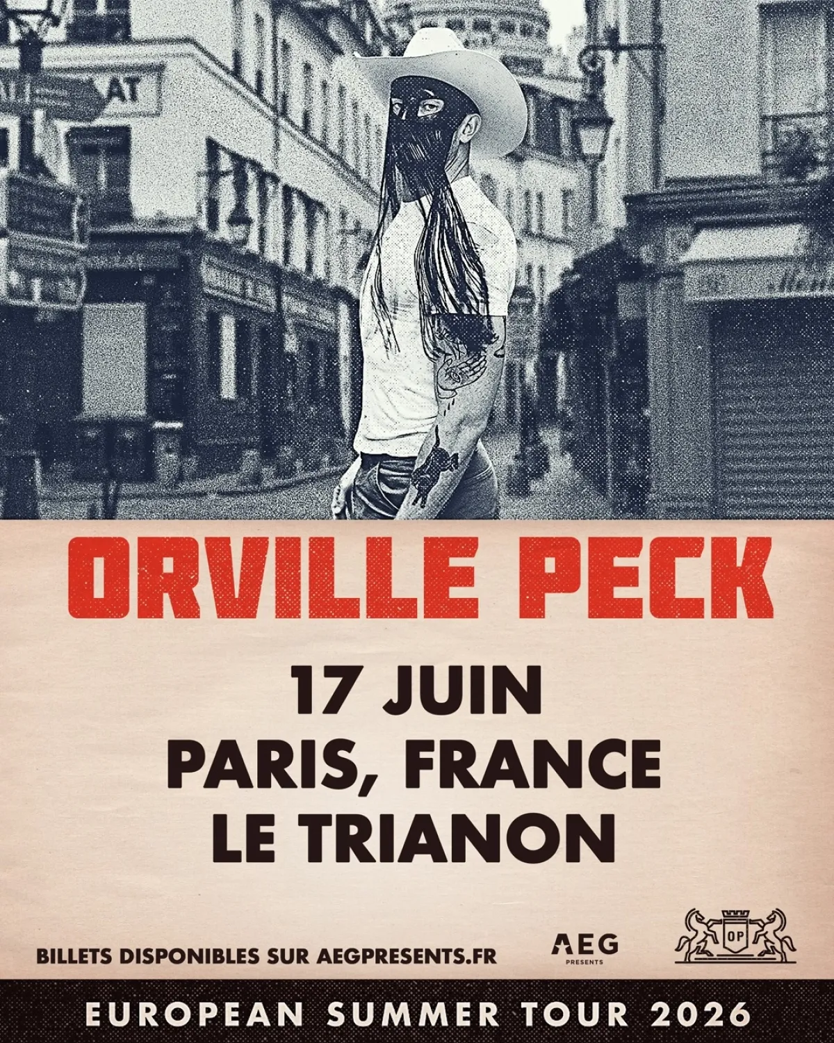 Billets Orville Peck (Le Trianon - Paris)