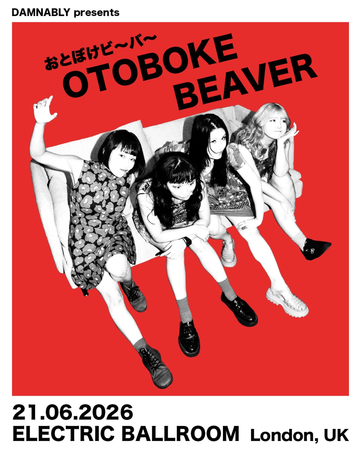 Otoboke Beaver at Electric Ballroom Tickets