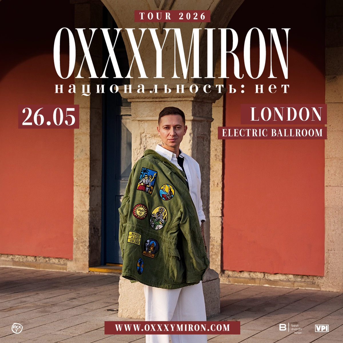Billets Oxxxymiron (Electric Ballroom - Londres)