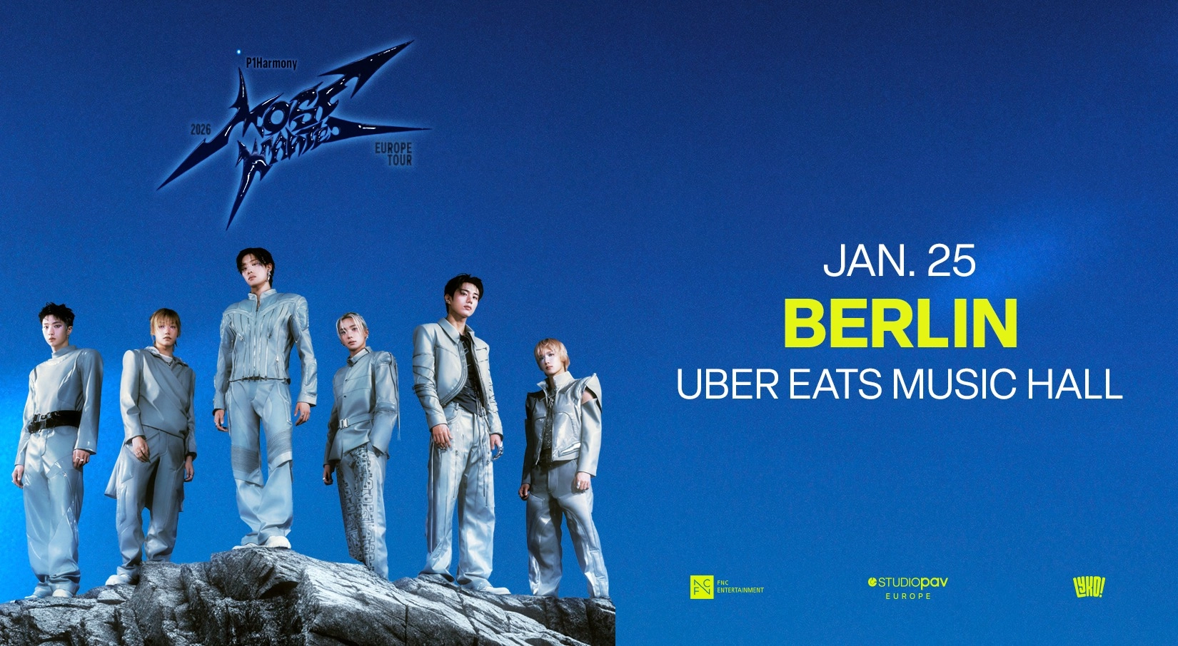 Billets P1Harmony (Uber Eats Music Hall - Berlin)