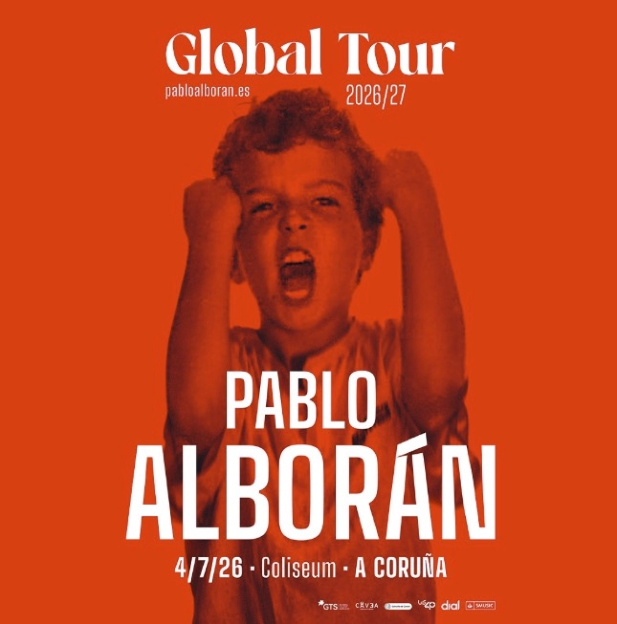 Billets Pablo Alborán (Coliseum da Coruna - La Coruna)