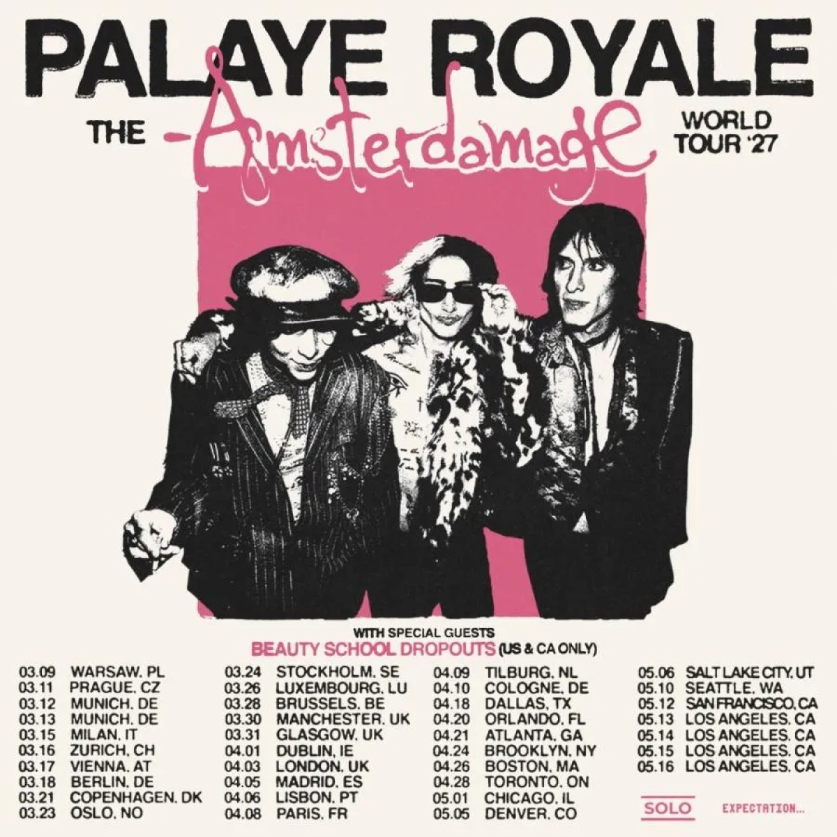 Palaye Royale en La Riviera Tickets