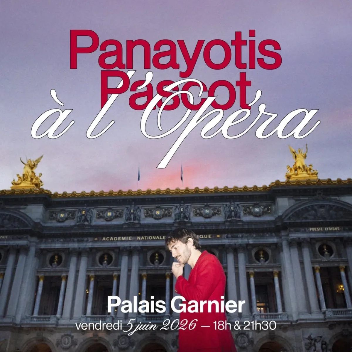 Panayotis Pascot at Palais Garnier Tickets