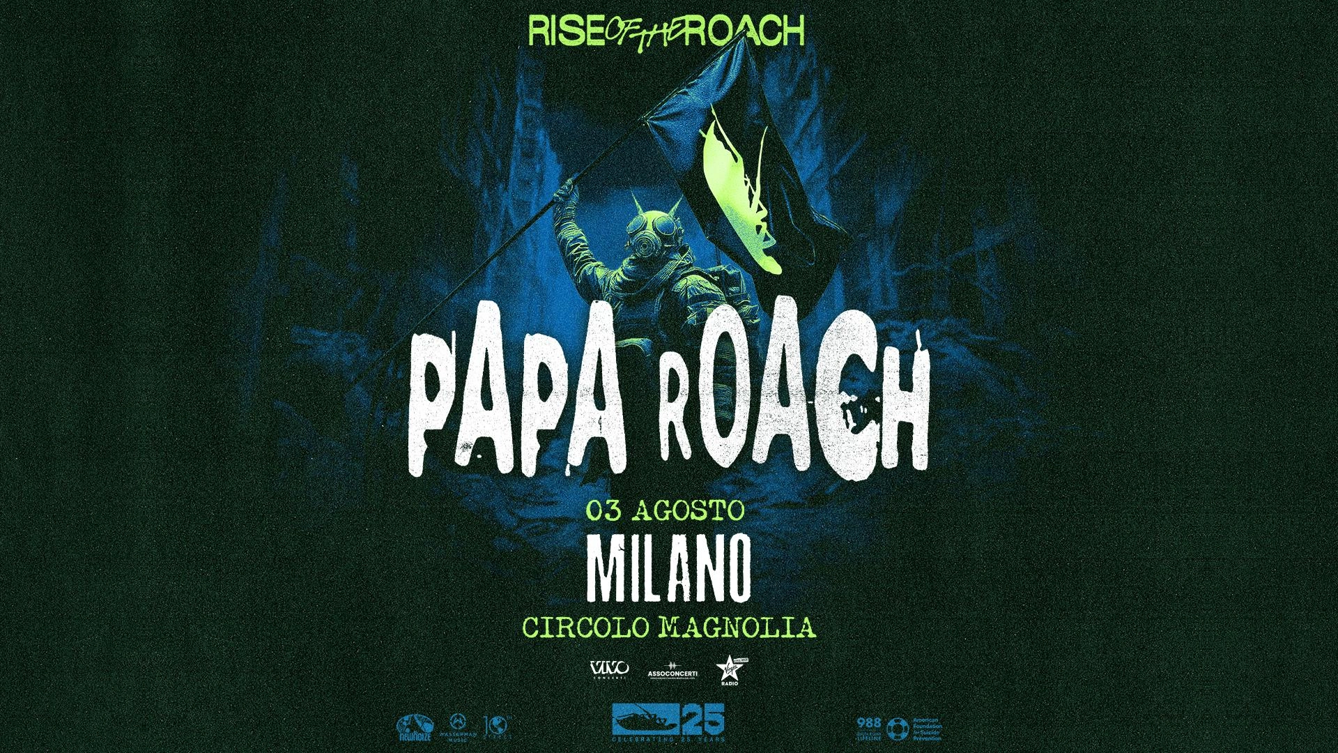 Billets Papa Roach (Circolo Magnolia - Segrate)