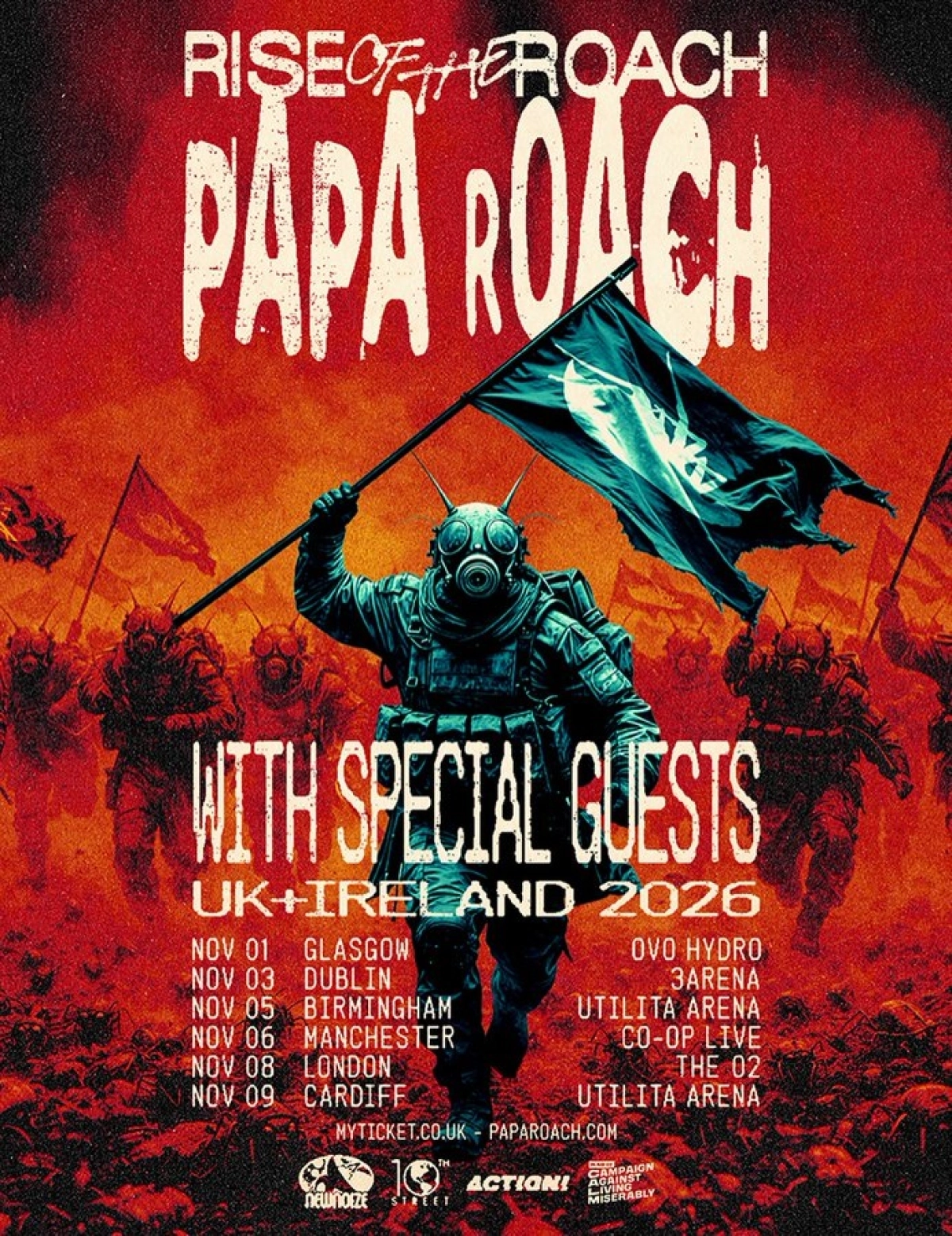 Papa Roach at Co-op Live Tickets