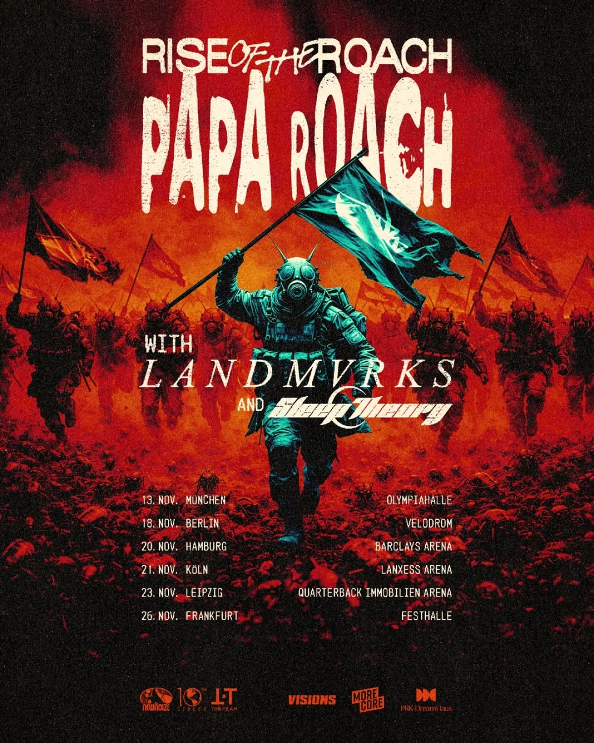 Papa Roach in der Festhalle Frankfurt Tickets