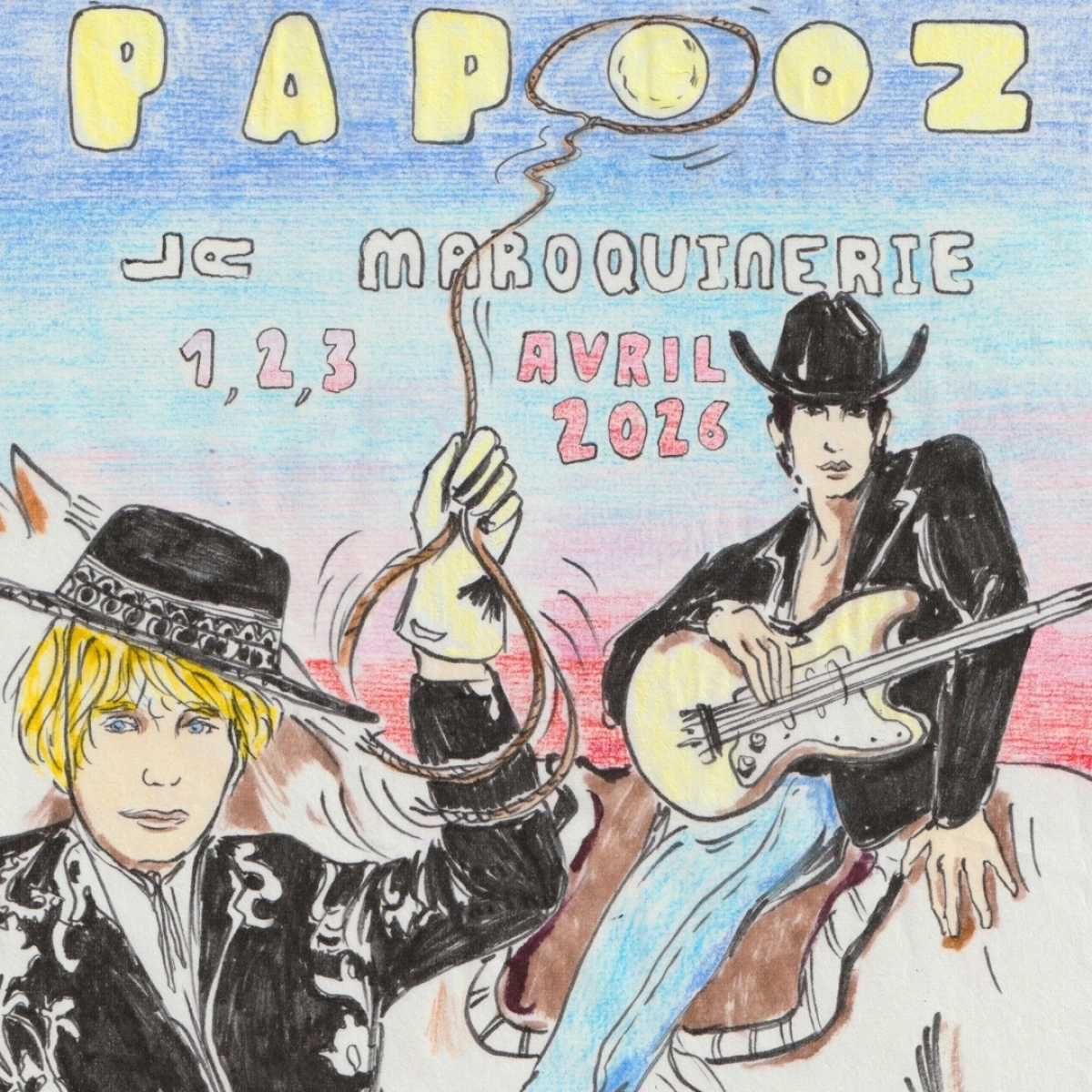 Billets Papooz (La Maroquinerie - Paris)