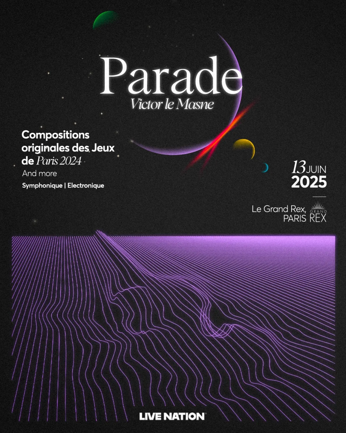 Parade par Victor le Masne en Le Grand Rex Tickets