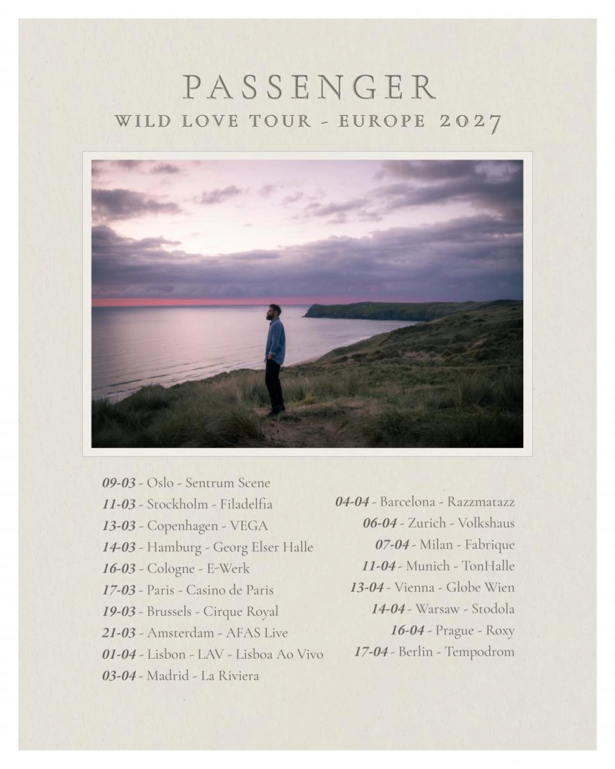 Passenger at AFAS Live Tickets