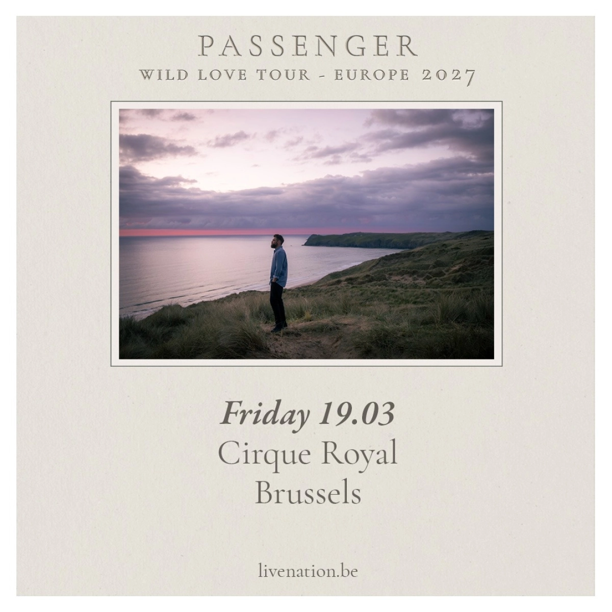 Passenger at Cirque Royal Tickets