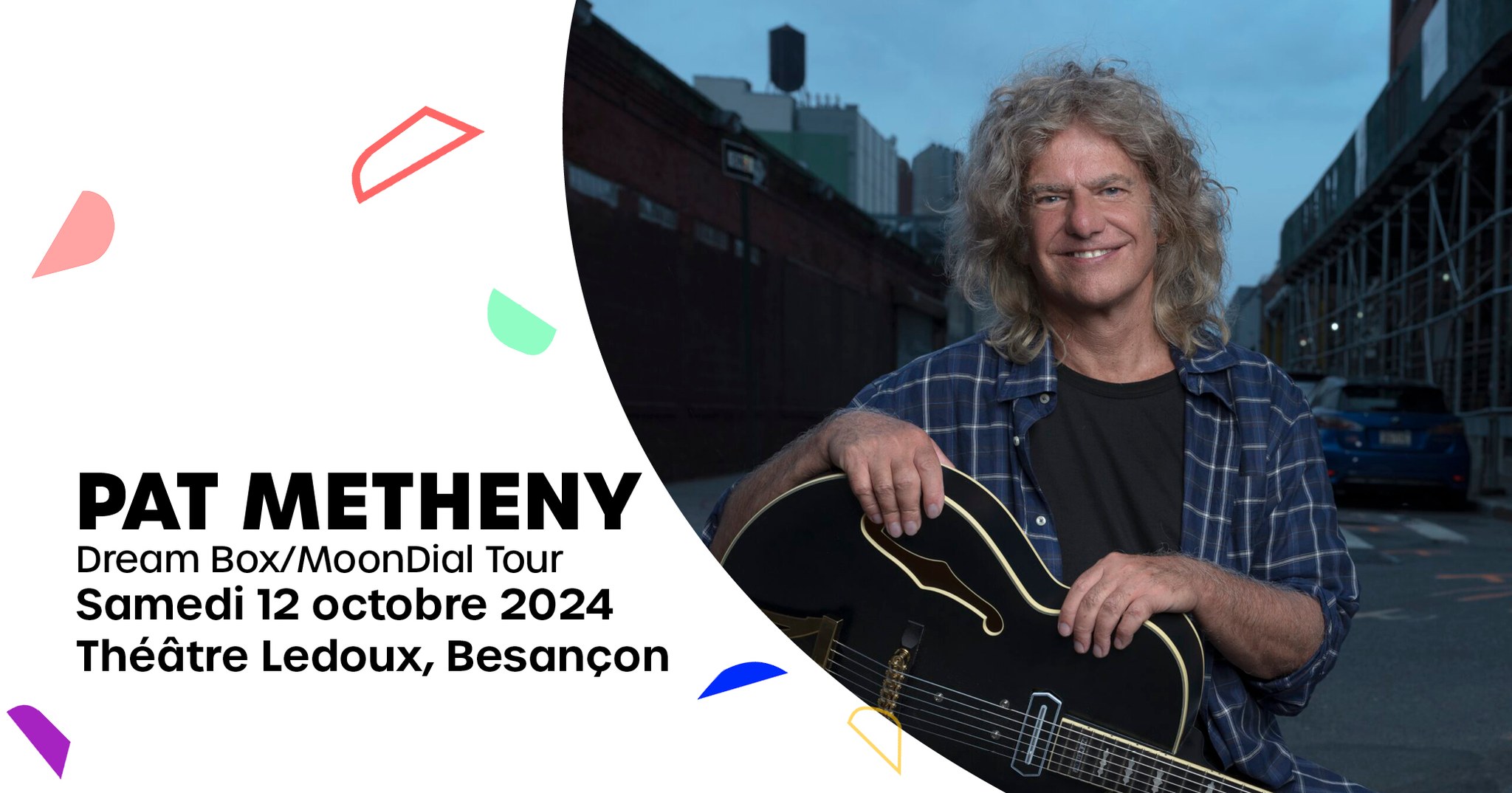 Pat Metheny at Theatre Ledoux Tickets