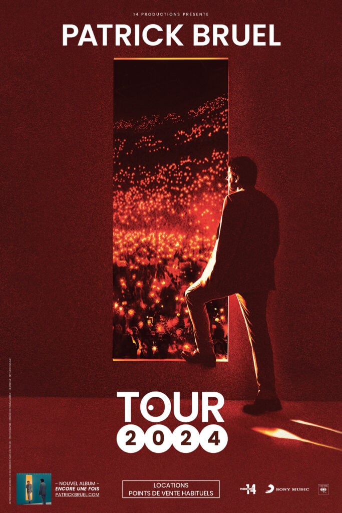 Billets Patrick Bruel Tour 2025 à Macon (Le Spot) du 24 avril 2025