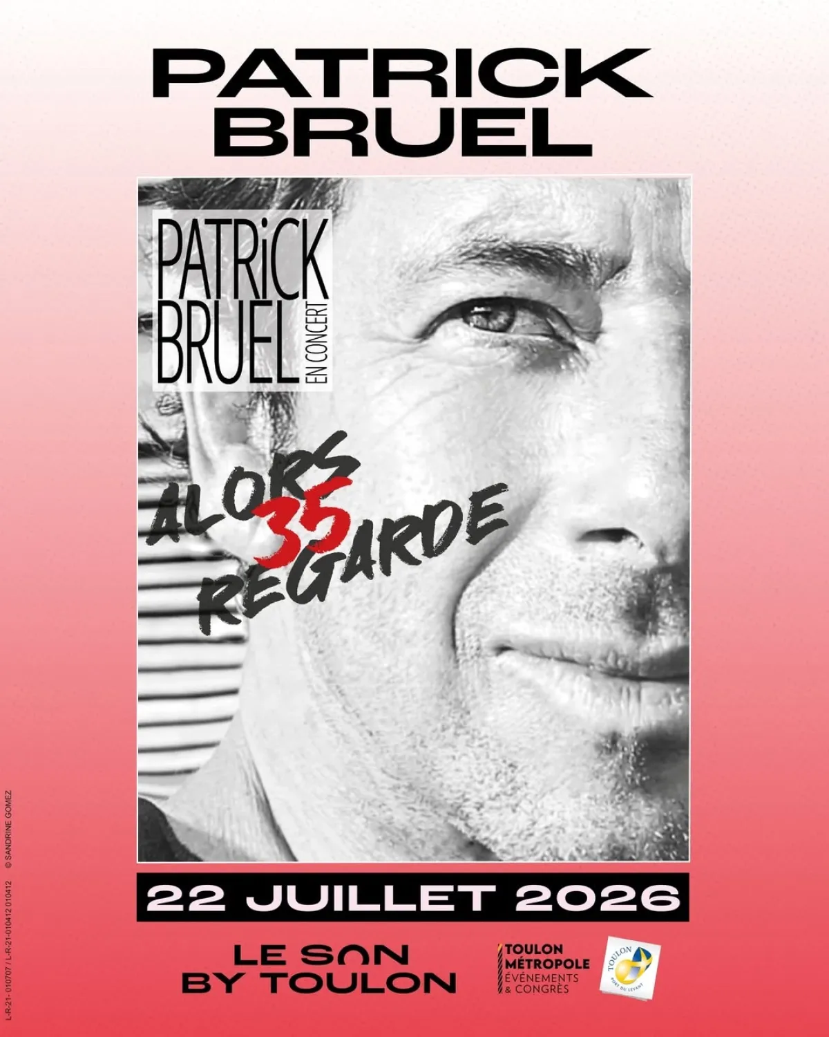 Patrick Bruel at Zenith Omega Toulon Tickets
