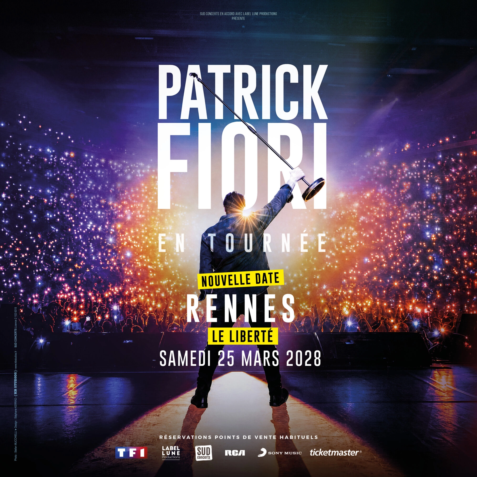 Billets Patrick Fiori (Le Liberte - Rennes)