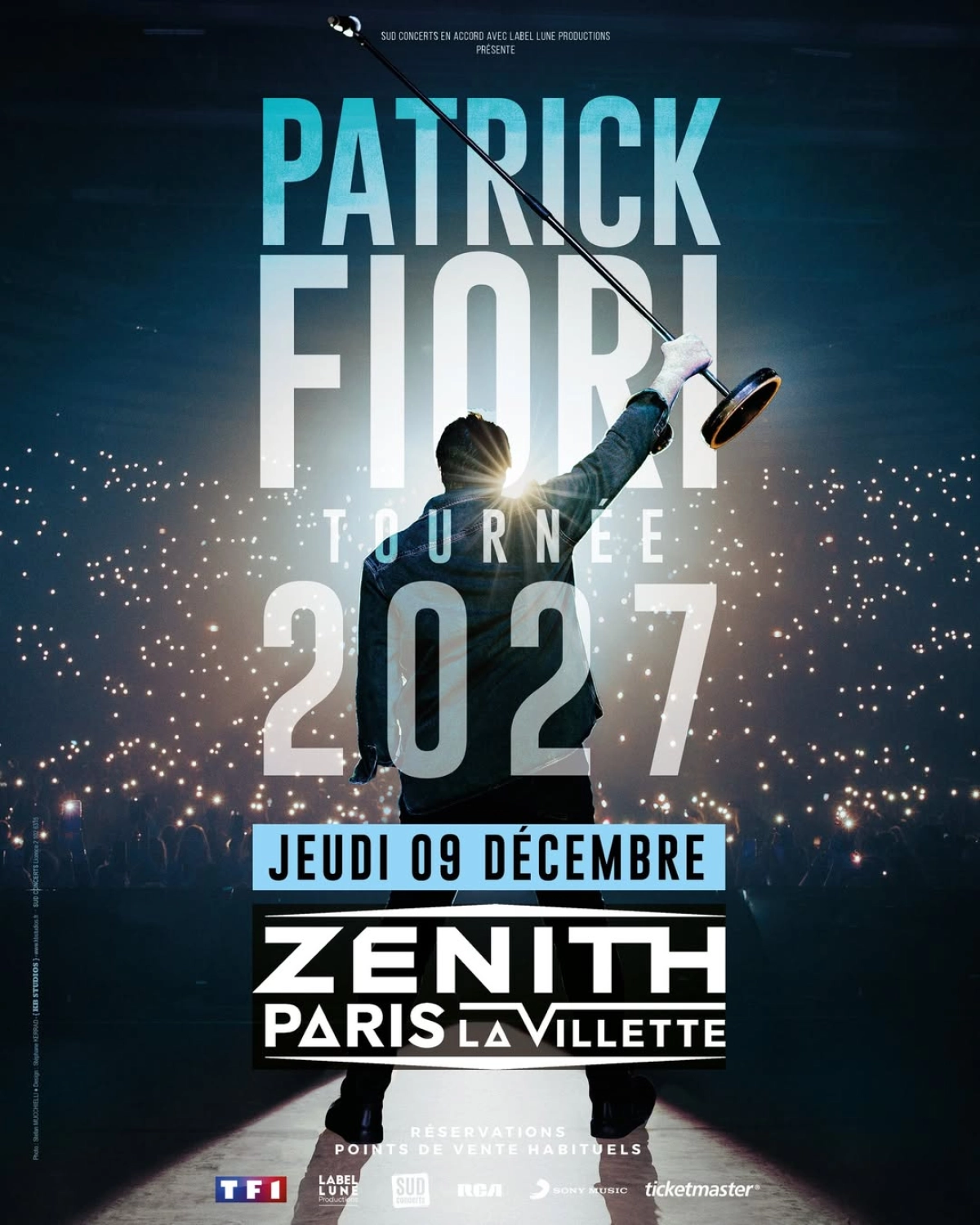 Patrick Fiori en Zenith Paris Tickets
