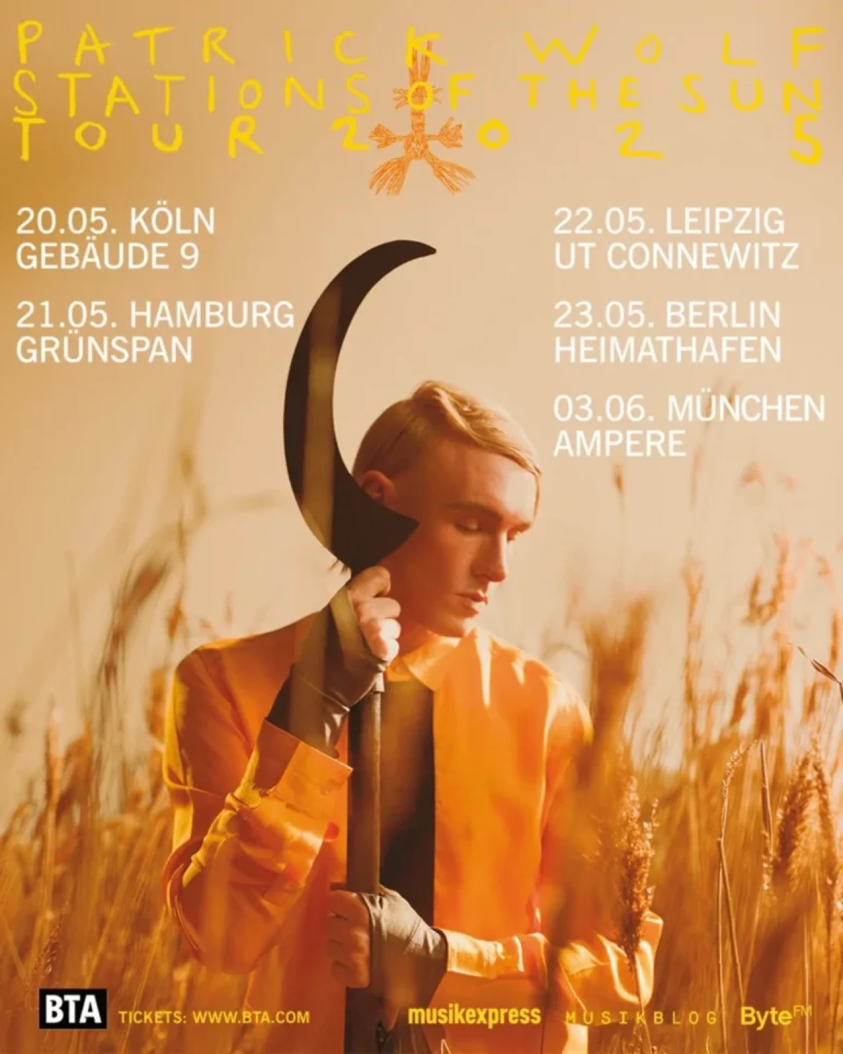 Patrick Wolf al UT Connewitz Tickets