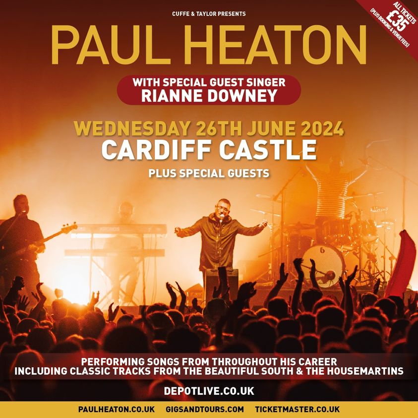 Paul Heaton in der Cardiff Castle Tickets