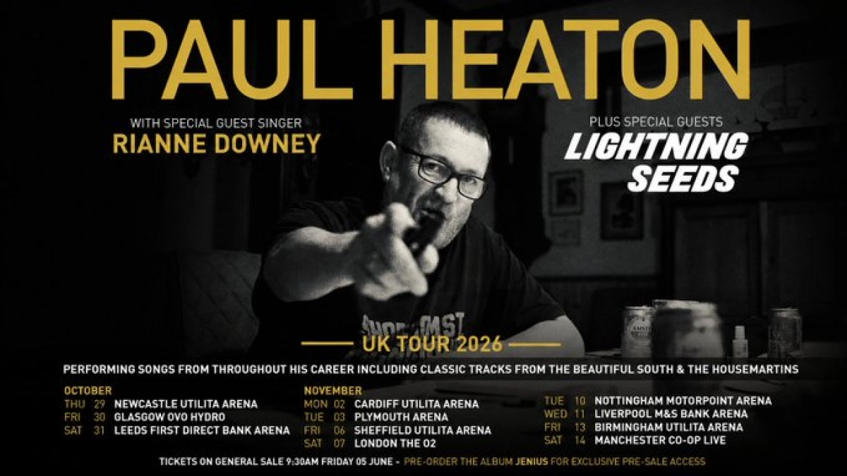 Paul Heaton at Co-op Live Tickets