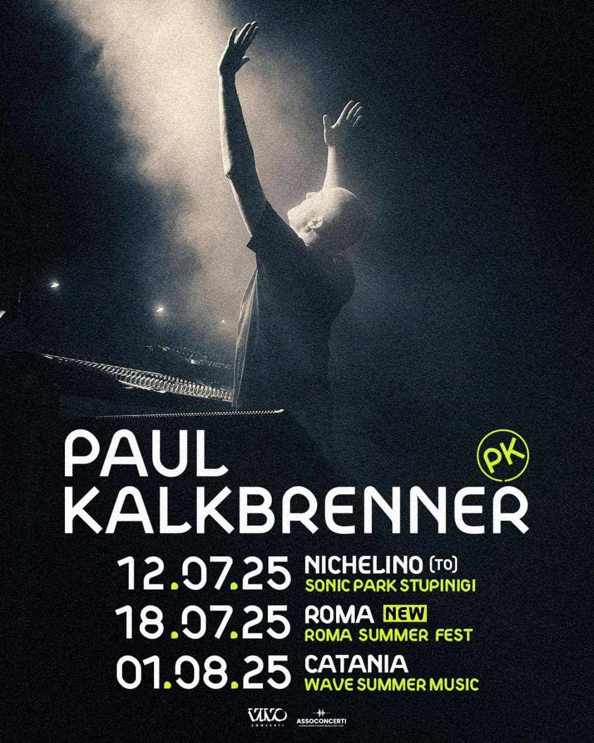 Billets Paul Kalkbrenner (Cavea Auditorium Parco della Musica - Rome)