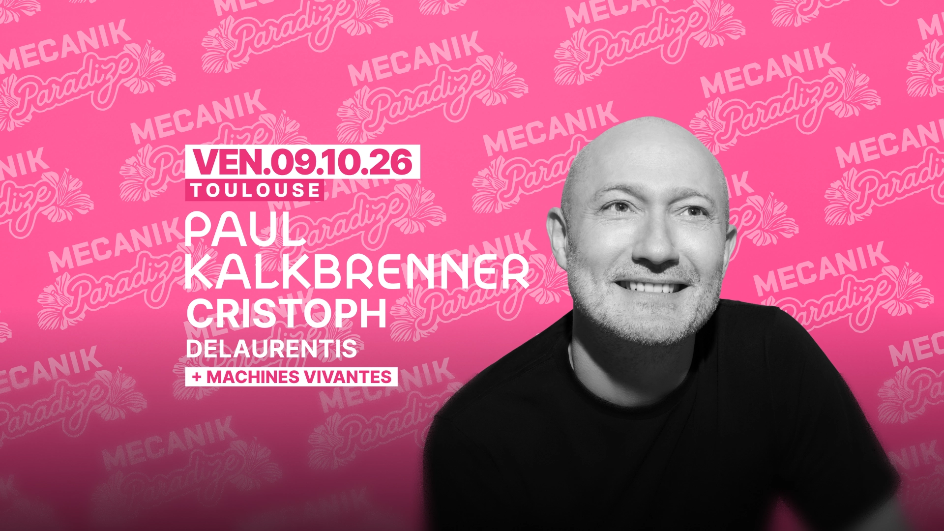 Billets Paul Kalkbrenner (Halle De La Machine - Toulouse)