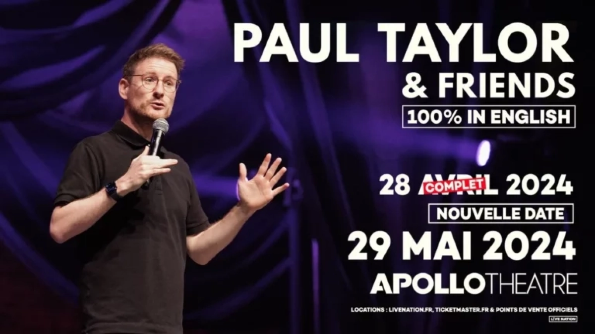 Billets Paul Taylor (Apollo Theatre - Paris)