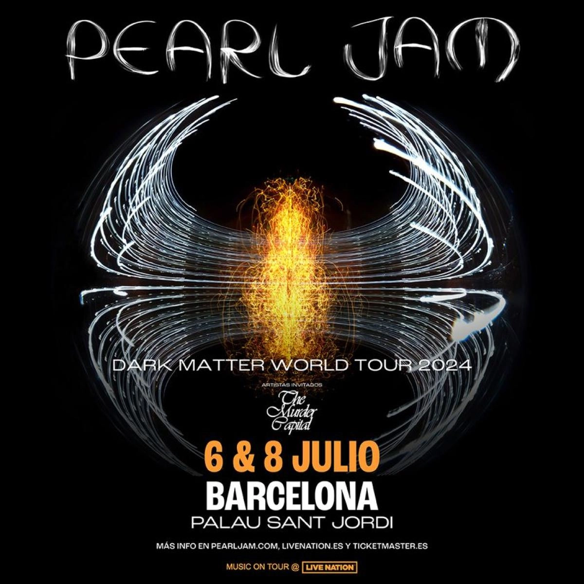Billets Pearl Jam (Palau Sant Jordi - Barcelone)