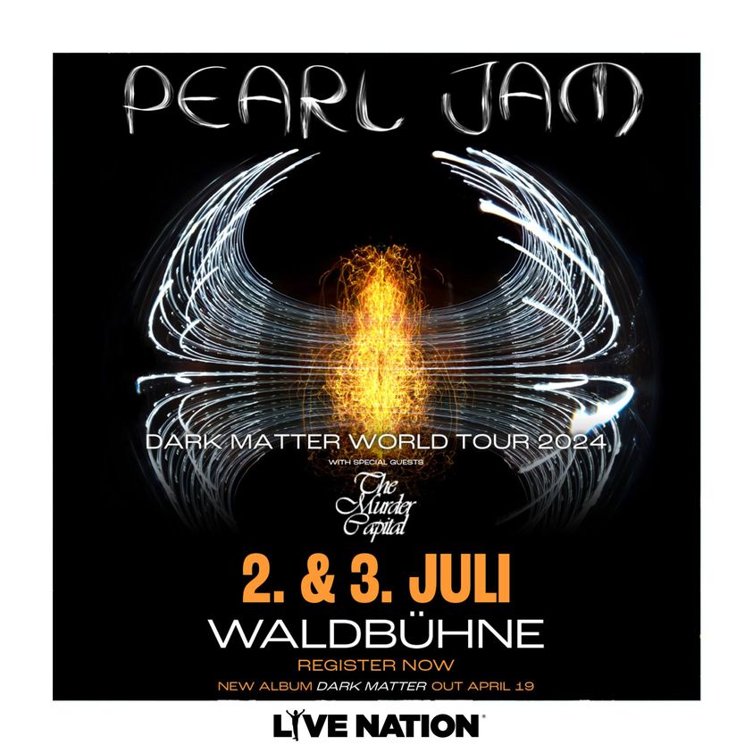 Pearl Jam in der Waldbühne Tickets