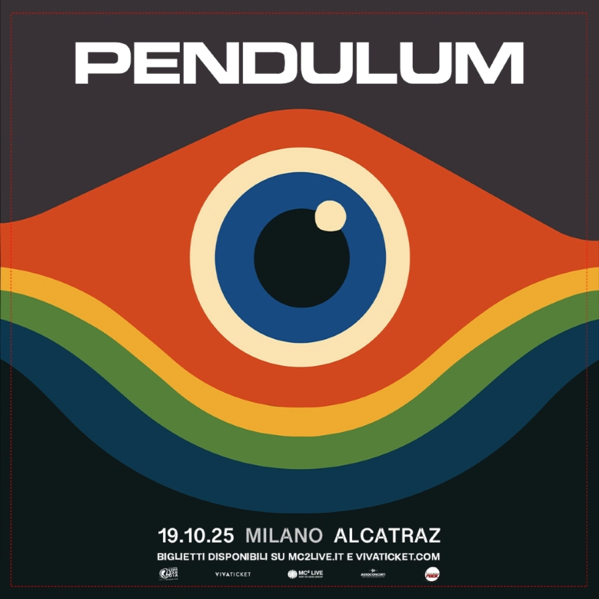 Billets Pendulum (Alcatraz Milan - Milan)