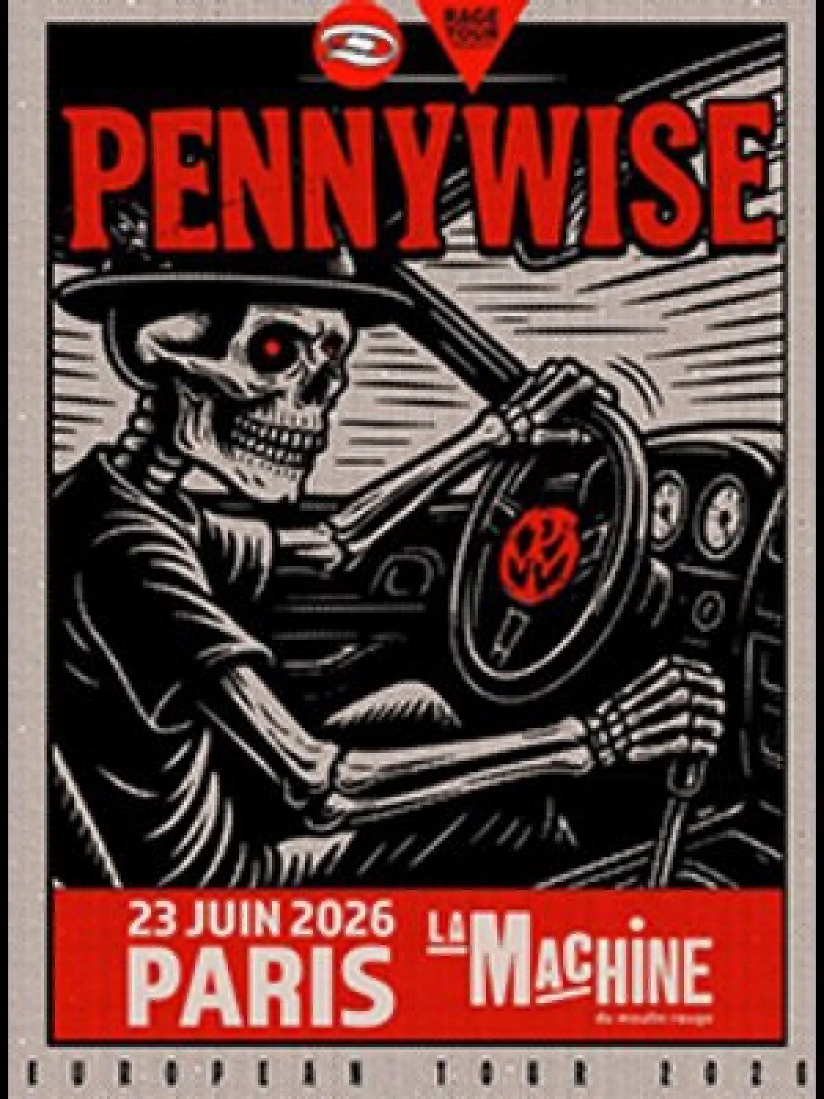 Billets Pennywise (La Machine du Moulin Rouge - Paris)