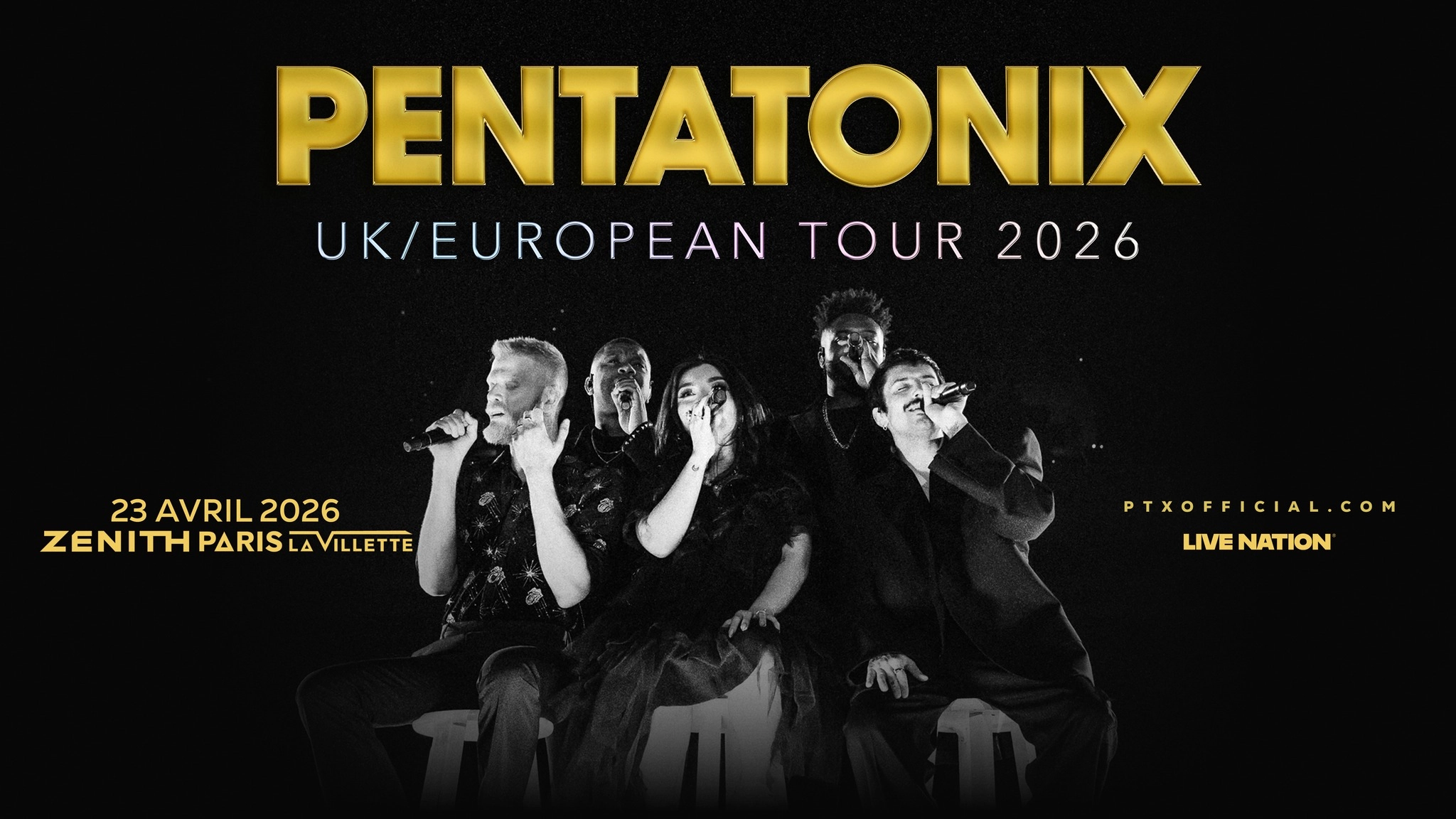 Billets Pentatonix (Zenith Paris - Paris)