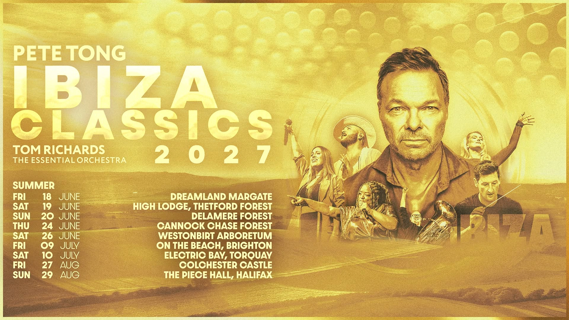 Pete Tong Classical en The Piece Hall Halifax Tickets
