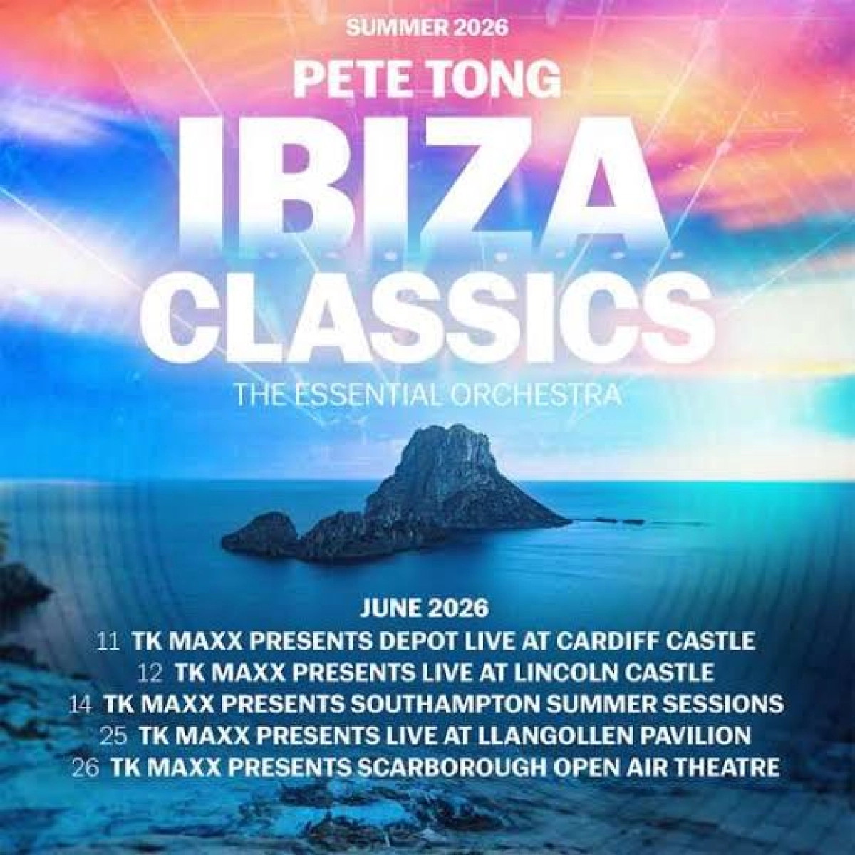 Billets Pete Tong Presents Ibiza Classics (Lincoln Castle - Lincoln)