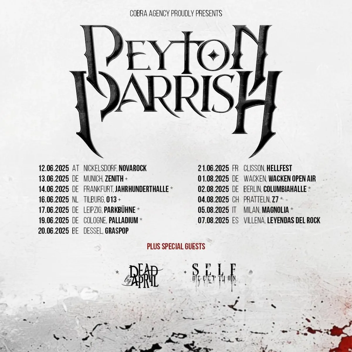 Peyton Parrish at Zenith München Tickets
