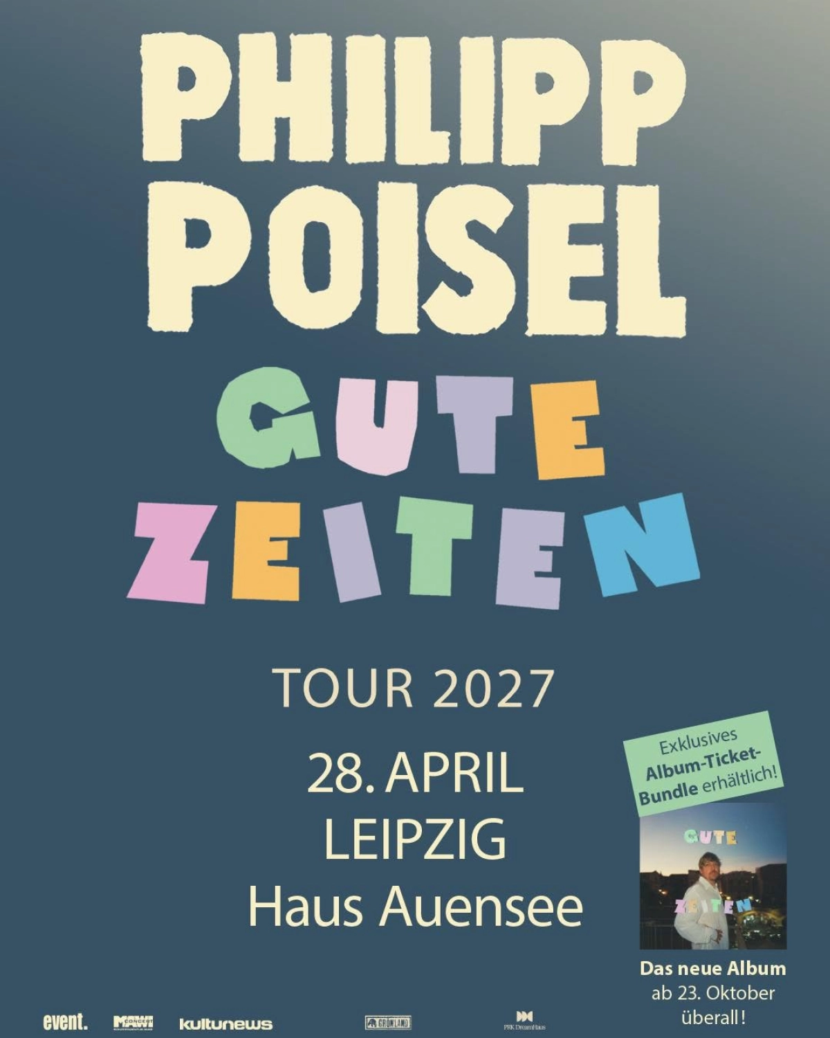 Billets Philipp Poisel (Haus Auensee - Leipzig)