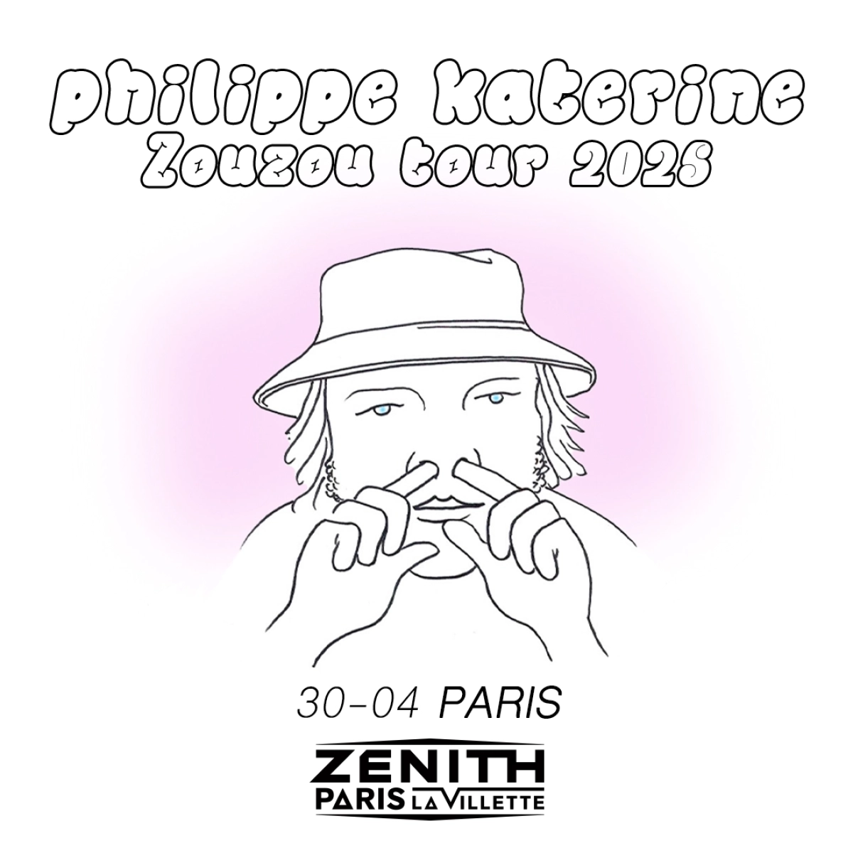 Philippe Katerine in der Zenith Paris Tickets