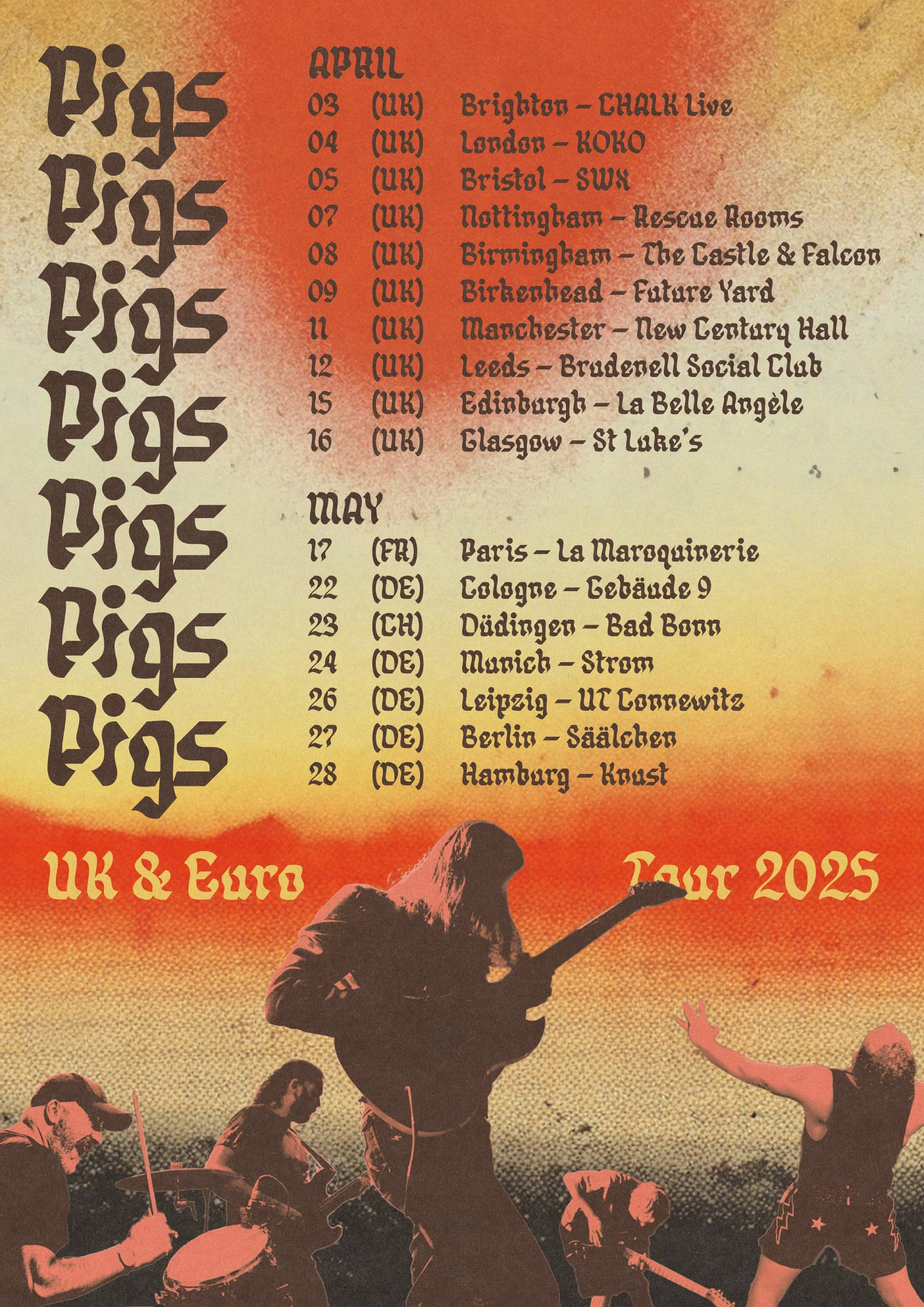 Pigs Pigs Pigs Pigs Pigs Pigs Pigs al La Maroquinerie Tickets