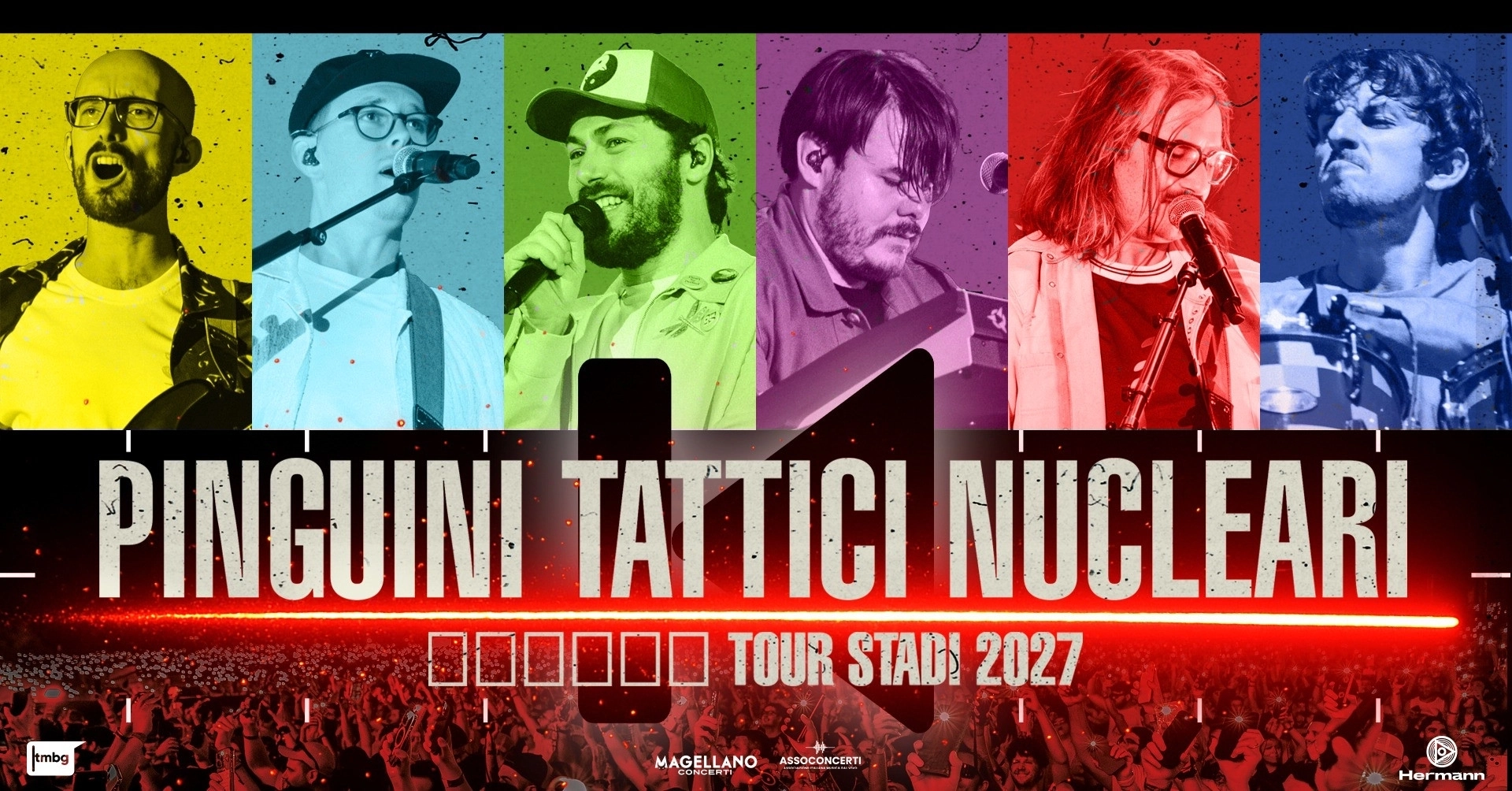 Pinguini Tattici Nucleari al Stadio Olimpico Roma Tickets