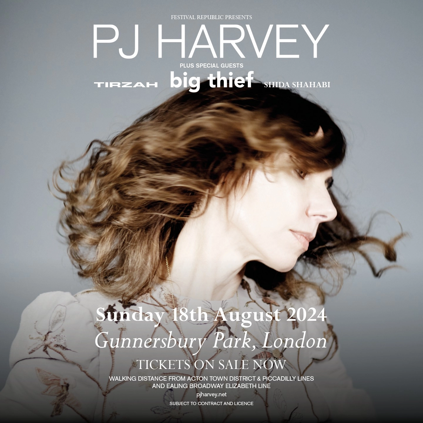 PJ Harvey en Gunnersbury Park Tickets